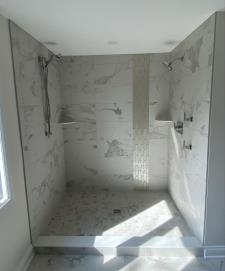 Port Huron Marble Master Bath